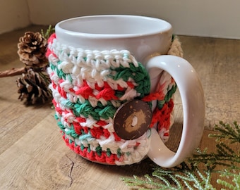 Crochet Mug Cozy for Coffee Cup Cozy for Tea Cozy Mug Sweater Cup Cozy Mug Warmer Gifts for Friends Unique Gifts for Fall Farmhouse Coffee