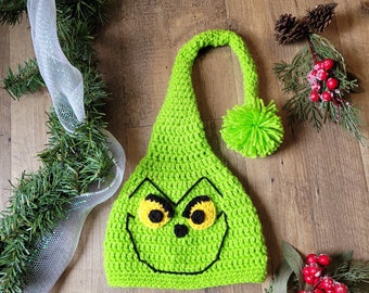 Mean One Mr Grinch Beanies for Kids and Adult Beanies Hat Grinchy Beanie for Christmas Hat Dr Seuss Beanie for Baby Photoshoot Prop Grouch