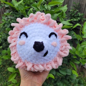 Hedgehog Plushie Crochet Hedgehog Toy Hedgehog Stuffed Animal Cuddle Buddy Get Well Soon Gift for kids Baby Gift for Nursery Gifts for Kid