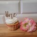 Bunny 1st Birthday Cake Topper – Some Bunny Is One, Easter Theme, Card Stock - View #8