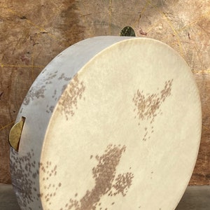 Dahares Daires - Νταχαρές / Νταϊρές Μακεδονίας 18in/45cm Large Tambourine/Framedrum with Bronze Hammered Zills by KleoDrums