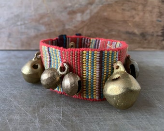 Ankle Bells - Greek Bronze Bells Cast with Ghungroo Indian Classical Dance Clam Bells - Vegan Drum Percussion Accessory by KleoDrums