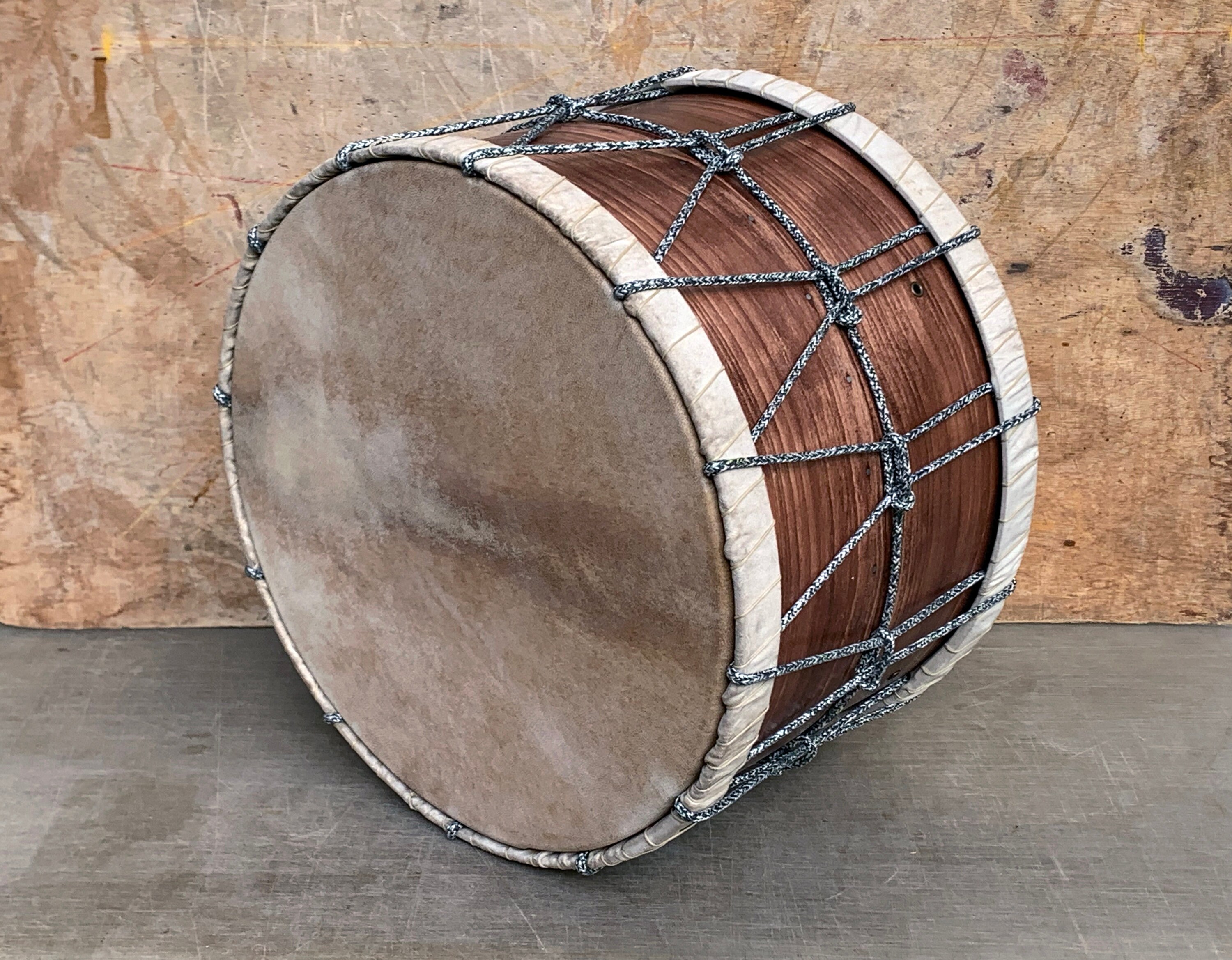 14in/35cm Daoulaki ΝΤΑΟΥΛΑΚΙ ΤΟΥΜΠΙ ΤΟΥΜΠΑΚΙ Small Daouli Davul Tapan Rope  Drum Κρητικό Νησιώτικο by Kleodrums 