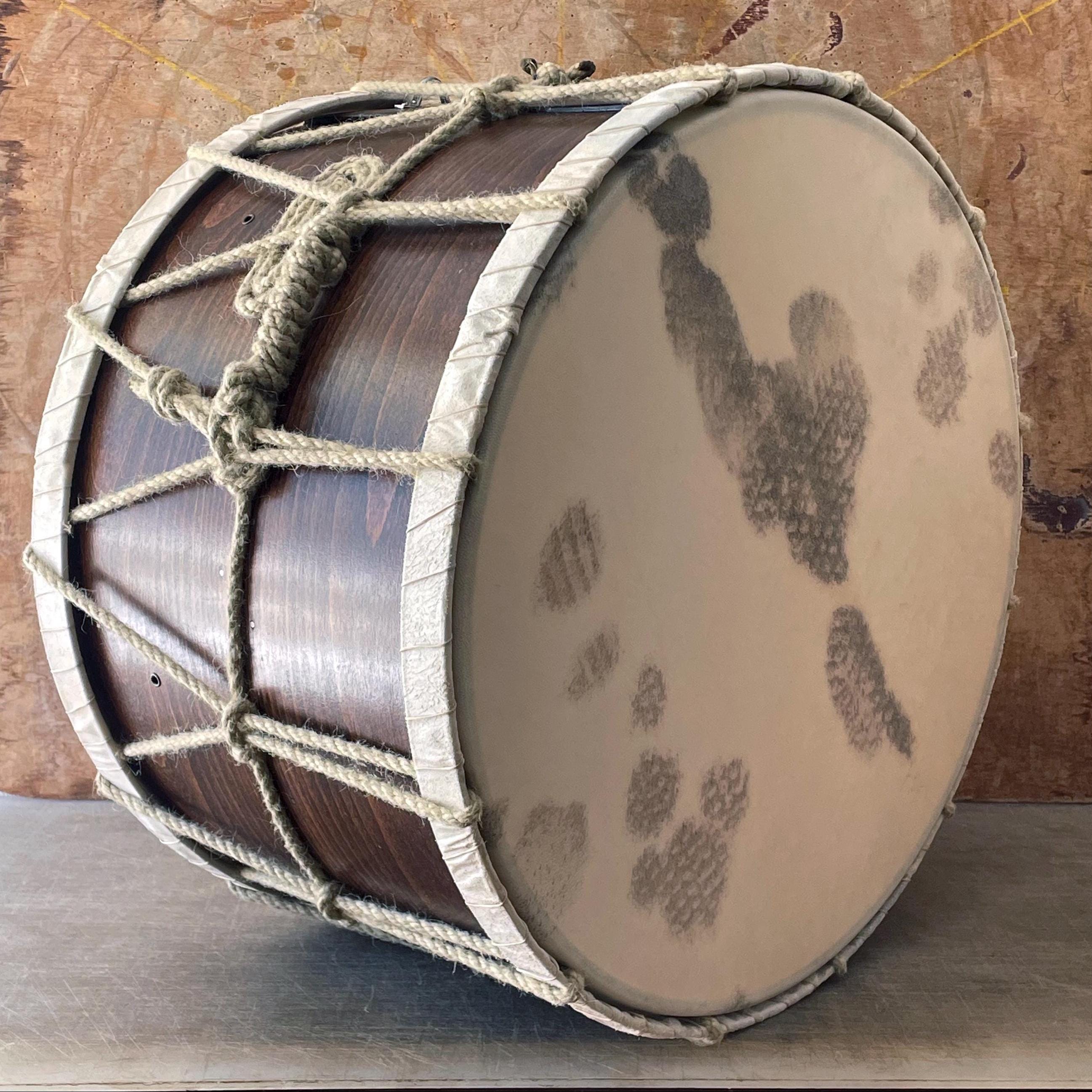 Davul Drum - 18in/45cm - Tapan Daouli Rope Drum Tof Dhol Νταούλι