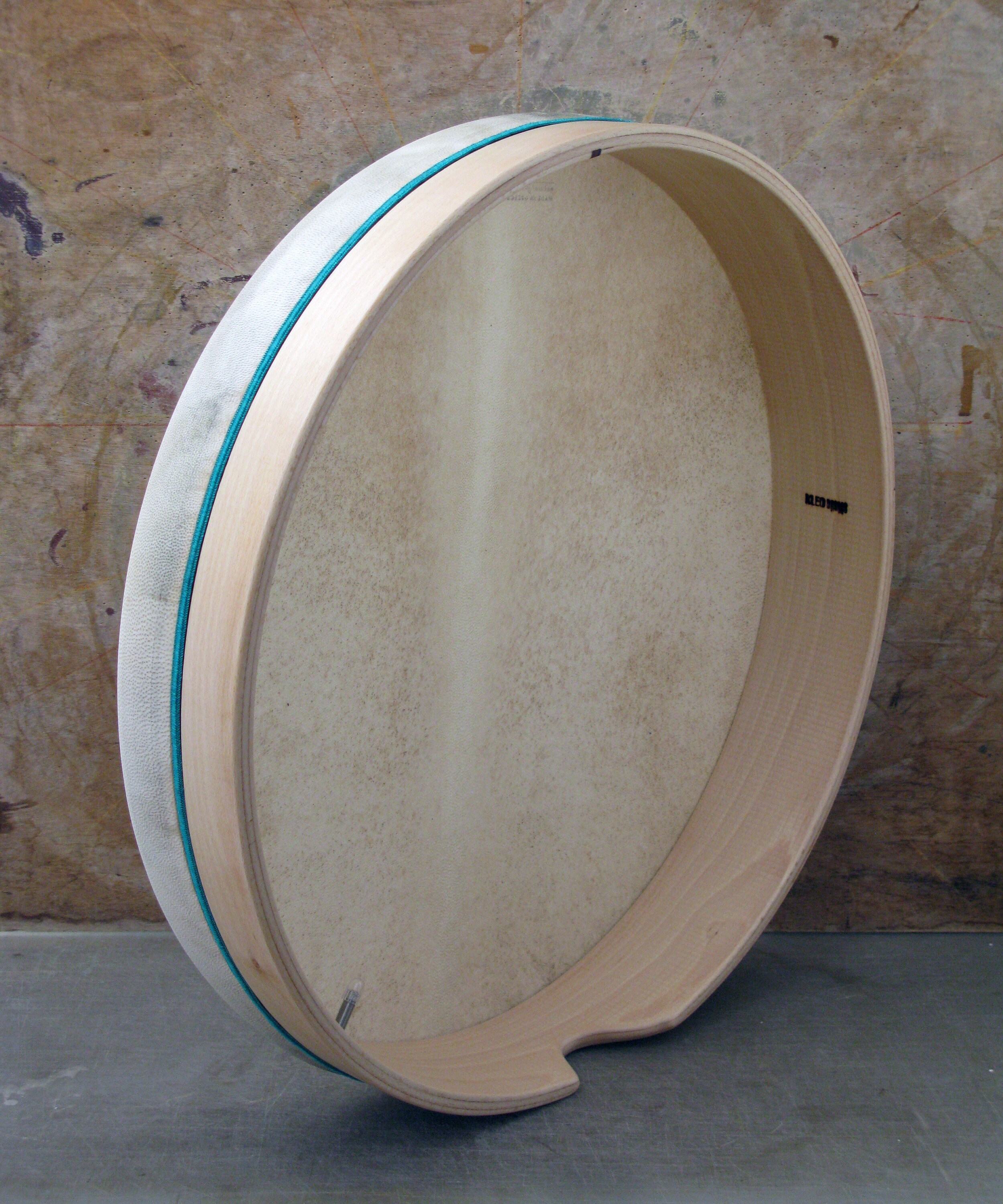Buy Framedrum Bendir Large Tunable 22in/55cm Pneumatic Air Tuning Bass  Shaman Hand-drum Κουρδιζόμενο Μπεντίρ με Σαμπρέλα by Kleodrums Online in  India 