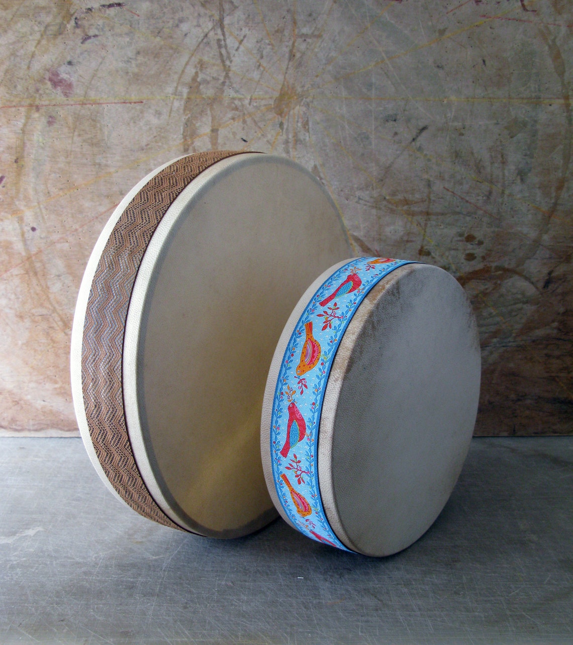 Small Ocean Drum 30cm/12in Sea Drum Sea Tambourine Τύμπανο Etsy