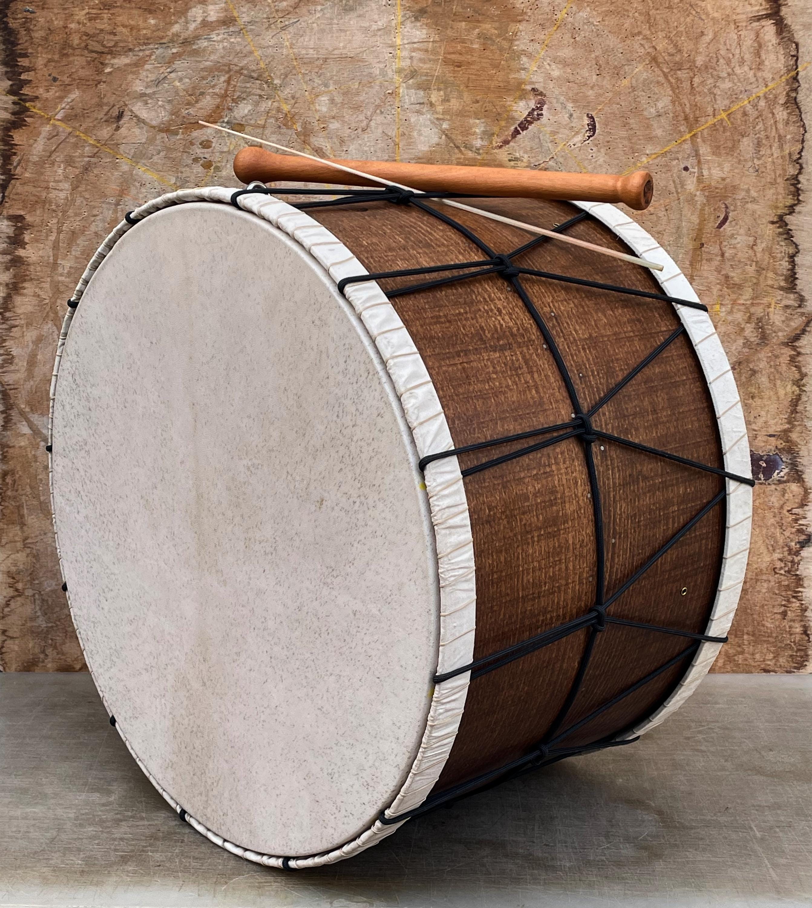 Davul Drum - 18in/45cm - Tapan Daouli Rope Drum Tof Dhol Νταούλι