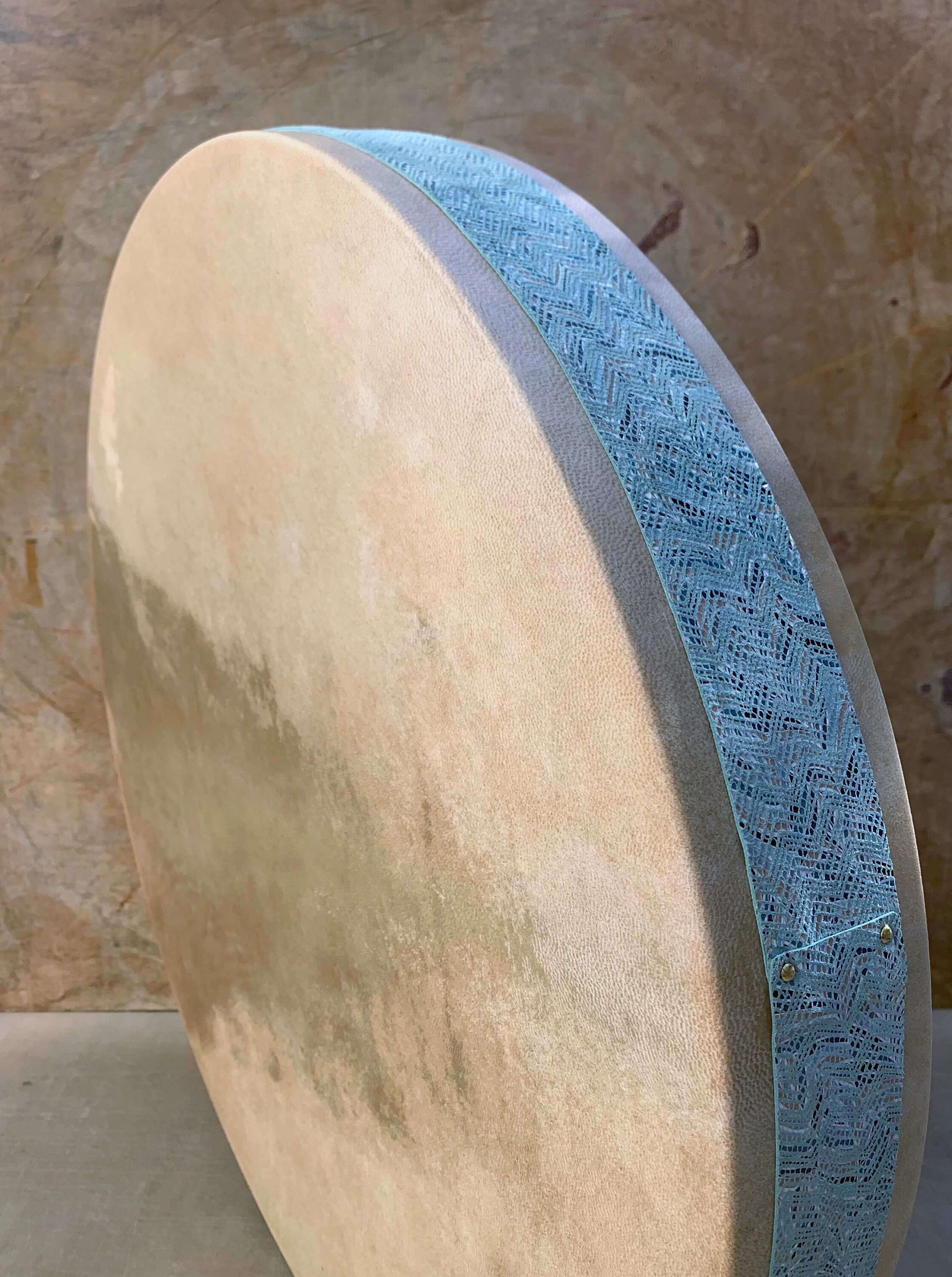 Énorme tambour océanique Tambour marin 22 pouces/55 cm Tambourin Wave Rain  Τύμπανο Ωκεανού par KleoDrums -  France