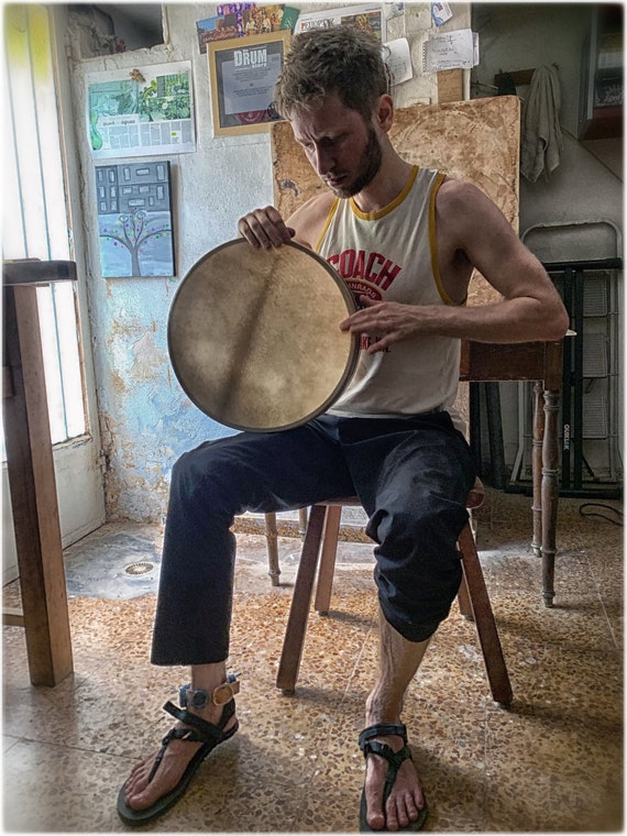 Shaker Ganzá Anklet Foot Maracas Body Percussion Shamanic Rattle par  KleoDrums -  France