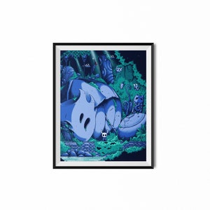 Hollow Journey | Hollow Knight inspired print | Hollow Knight | Pop Culture | Wall Decor | Video Game Art | Wall Art