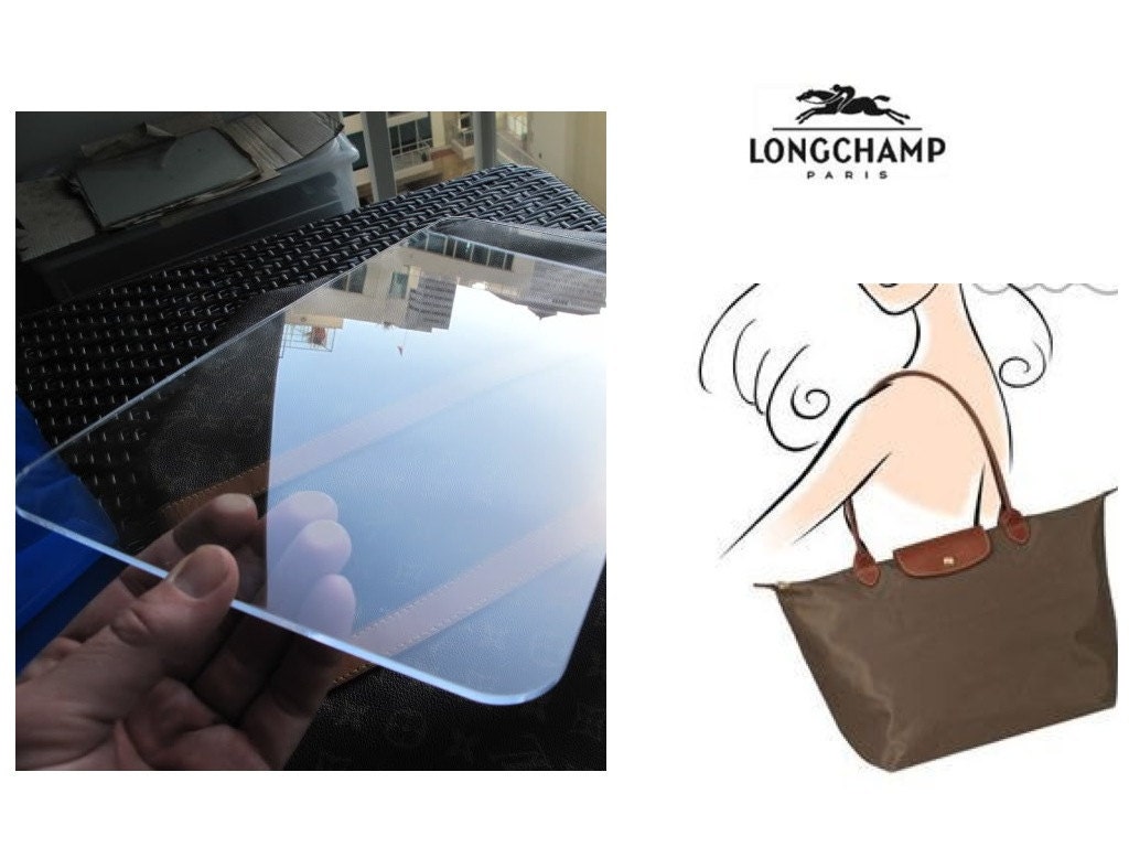 AlgorithmBags® Purse Organizer Insert w/ Zippers for Longchamp Le