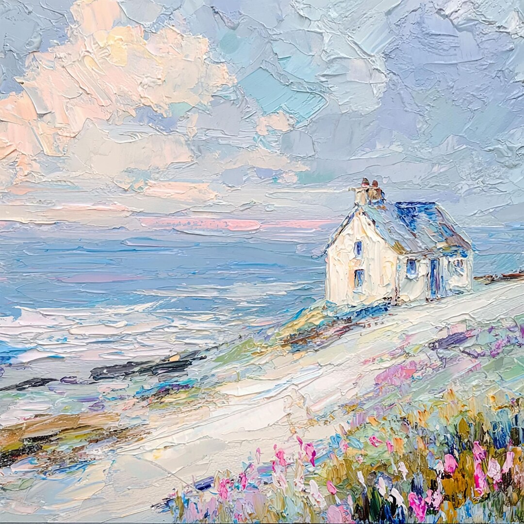 Kinsale Ireland Painting: Original Impasto Oil Landscape Art - Etsy