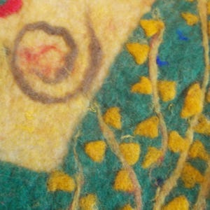 Felt Picture, Felt Picture, Klimt Picture, Wool Tapestry , Home Decor ...