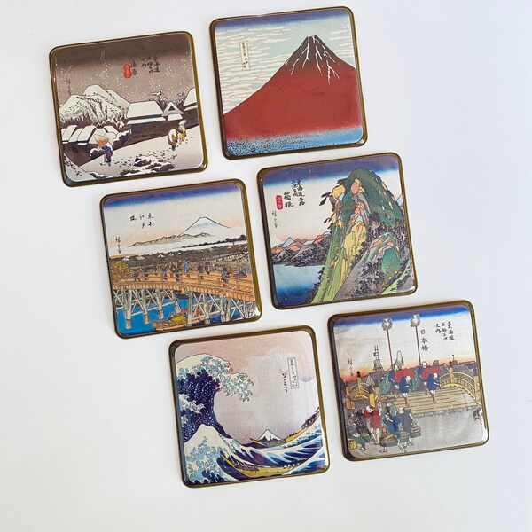 Japanese Coasters Etsy