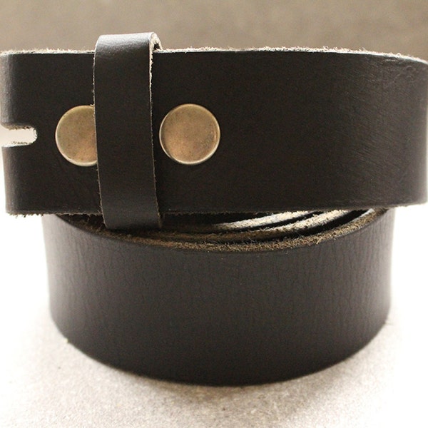 Leather Belt, belt strap, Snap on Belt, Fits 1.5" buckles, 1.5" Italian leather belt, quality leather belt, men's belt, interchangable belt