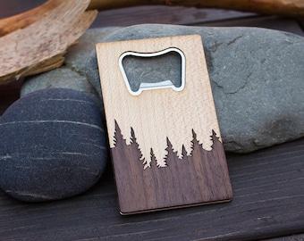 5th anniversary gift, wood anniversary, engraved bottle opener, bottle opener, wood gift, handy opener, gift for husband, gift for boyfriend