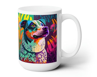 Australian Cattle Dog (Version 1) - Ceramic Mug 15oz