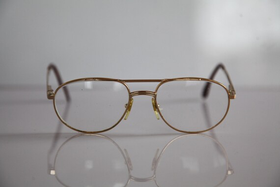 Vintage Steve Be Los Angeles Eyewear Gold Frame Lenses | Etsy