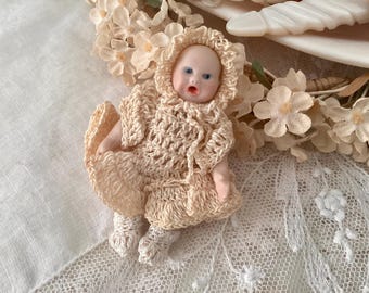 Gorgeous NEW Bebe Bru Heirloom Franklin Mint Maryse Nicole