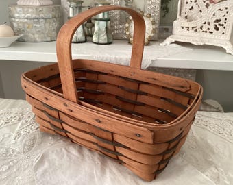 1990 Longaberger Market Basket, Vintage - Etsy