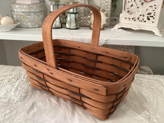 1990 Longaberger Market Basket, Vintage - Etsy