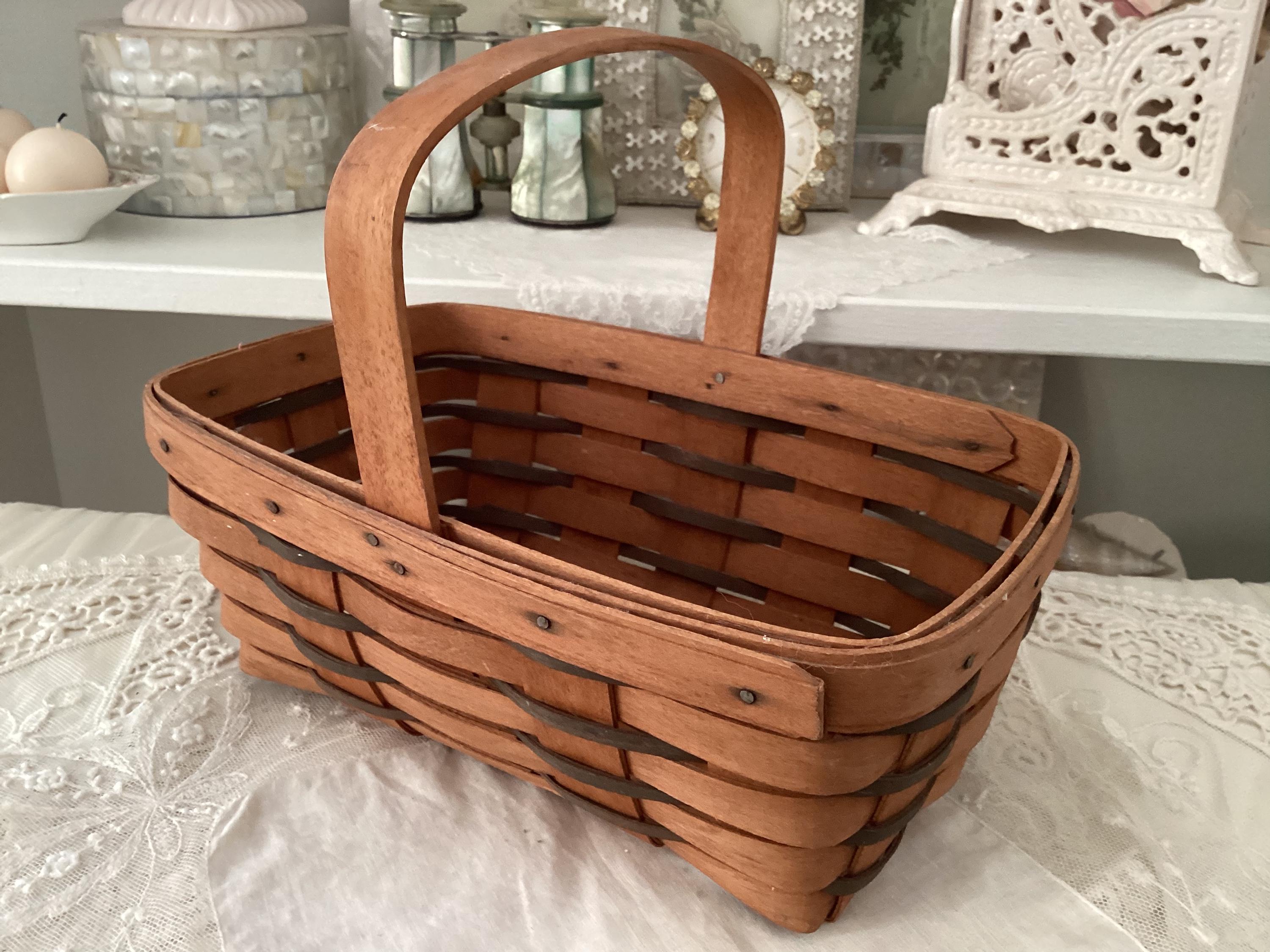1990 Longaberger Market Basket, Vintage - Etsy