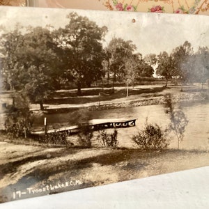 Carte postale de Troost Lake, Kansas City MO
