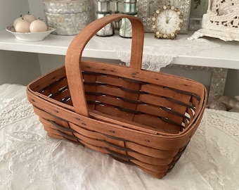1990 Longaberger Market Basket, Vintage - Etsy