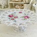 Gorgeous Dresden Pink Rose Compote Candy Dish - Etsy