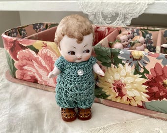Tiny Bisque Antique German Toddler Doll Jointed Chubby Baby - Etsy