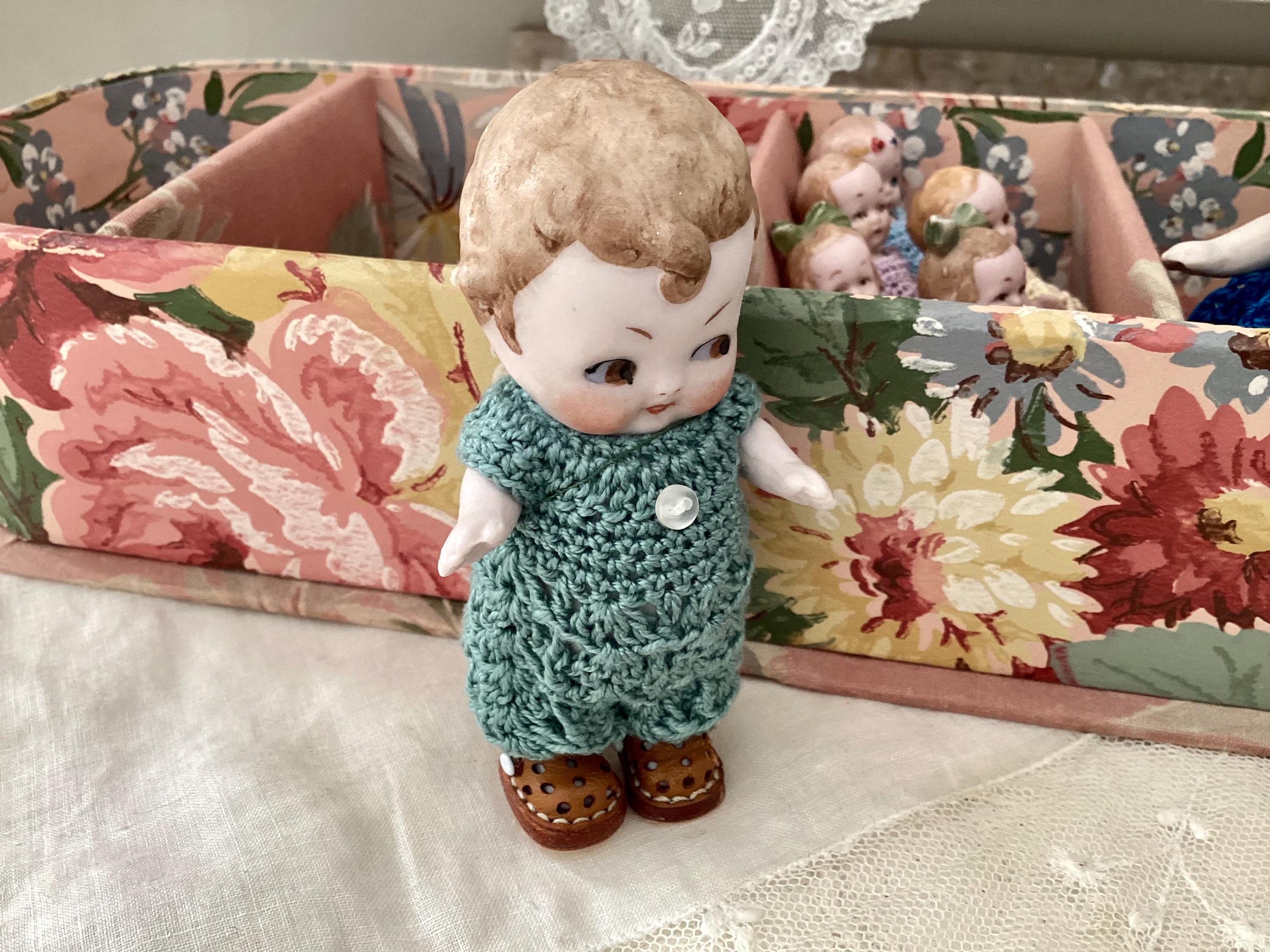 Tiny Bisque Antique German Toddler Doll Jointed Chubby Baby - Etsy
