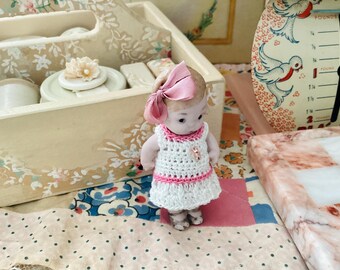 Hertwig Miniature Bisque Dolls - Etsy