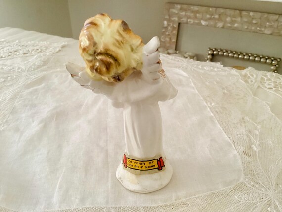 Singing Choir Angel Ardalt Japan Porcelain Cherub Angel Figurine