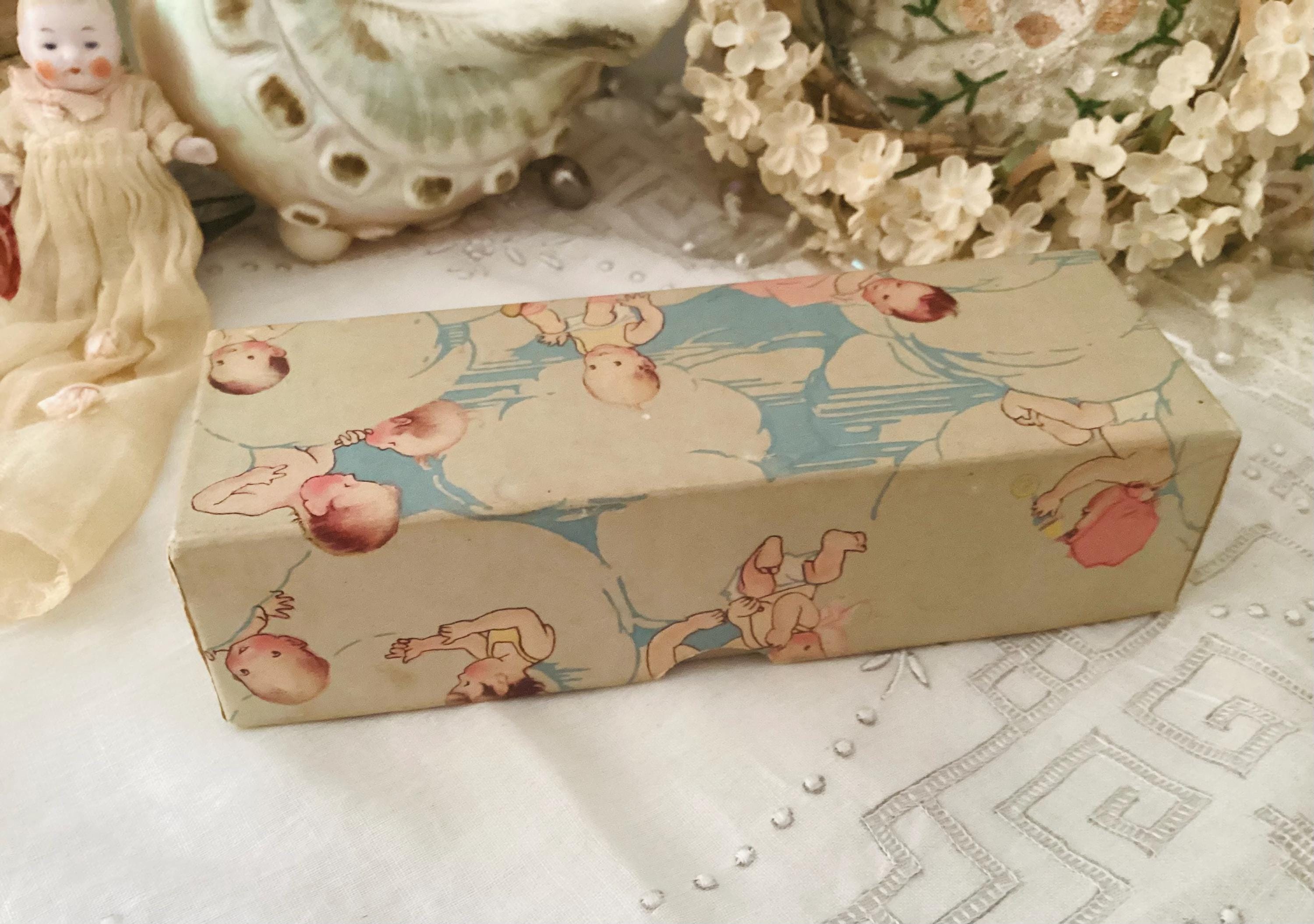 Lohman Rattle Box Vintage Plakie Baby Rattle Box Circa 1950s, Blue, Babies - Etsy