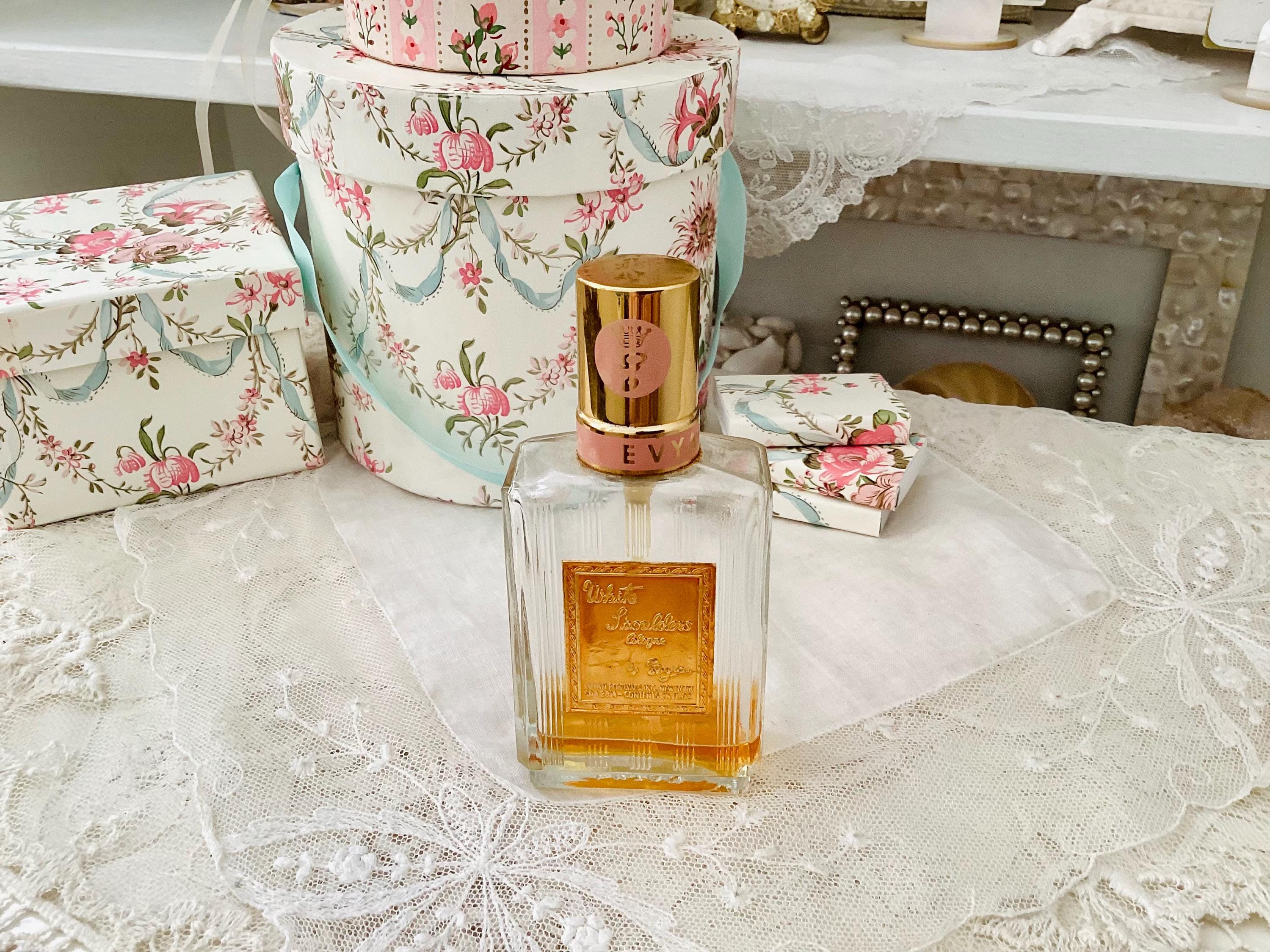 Evyan Perfumes Inc、Evyan White Shoulders 香水瓶、ヴィンテージ