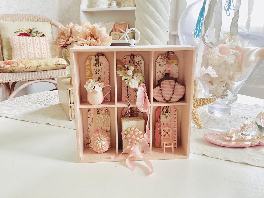 Printer Box Shadow Box Example Antique Printers Tray Type Shadow Box for Display - Etsy