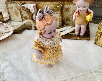 La soigneuse en biscuit, début XXème siècle - Biron
