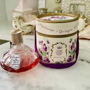 Eau De Toilette Berdoues Violette De Toulouse 80 Ml - Neuf Avec Boîte, Parfum Fleuri Français