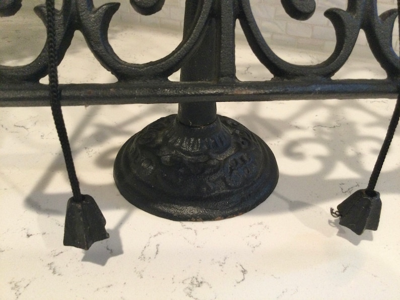 Vintage Recipe Book Stand Rustic French Wrought Iron Shabby Etsy