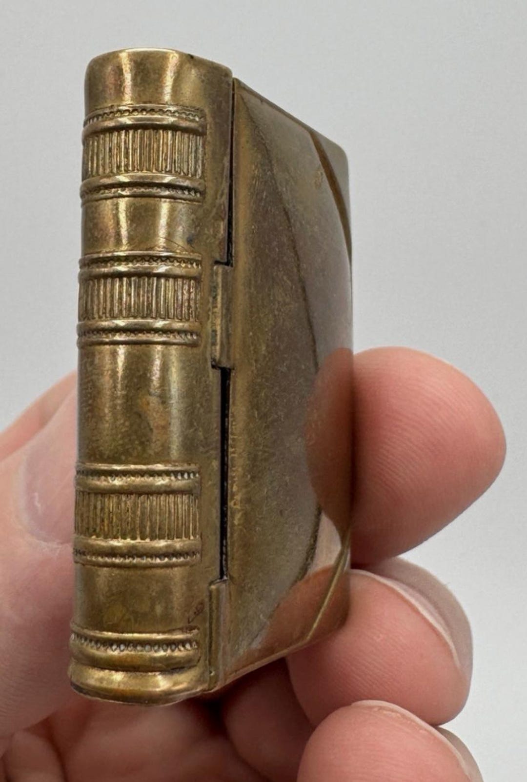 Repousse Book Antique Classic Art Nouveau Figural Moon Book Repousse Match Safe - Etsy