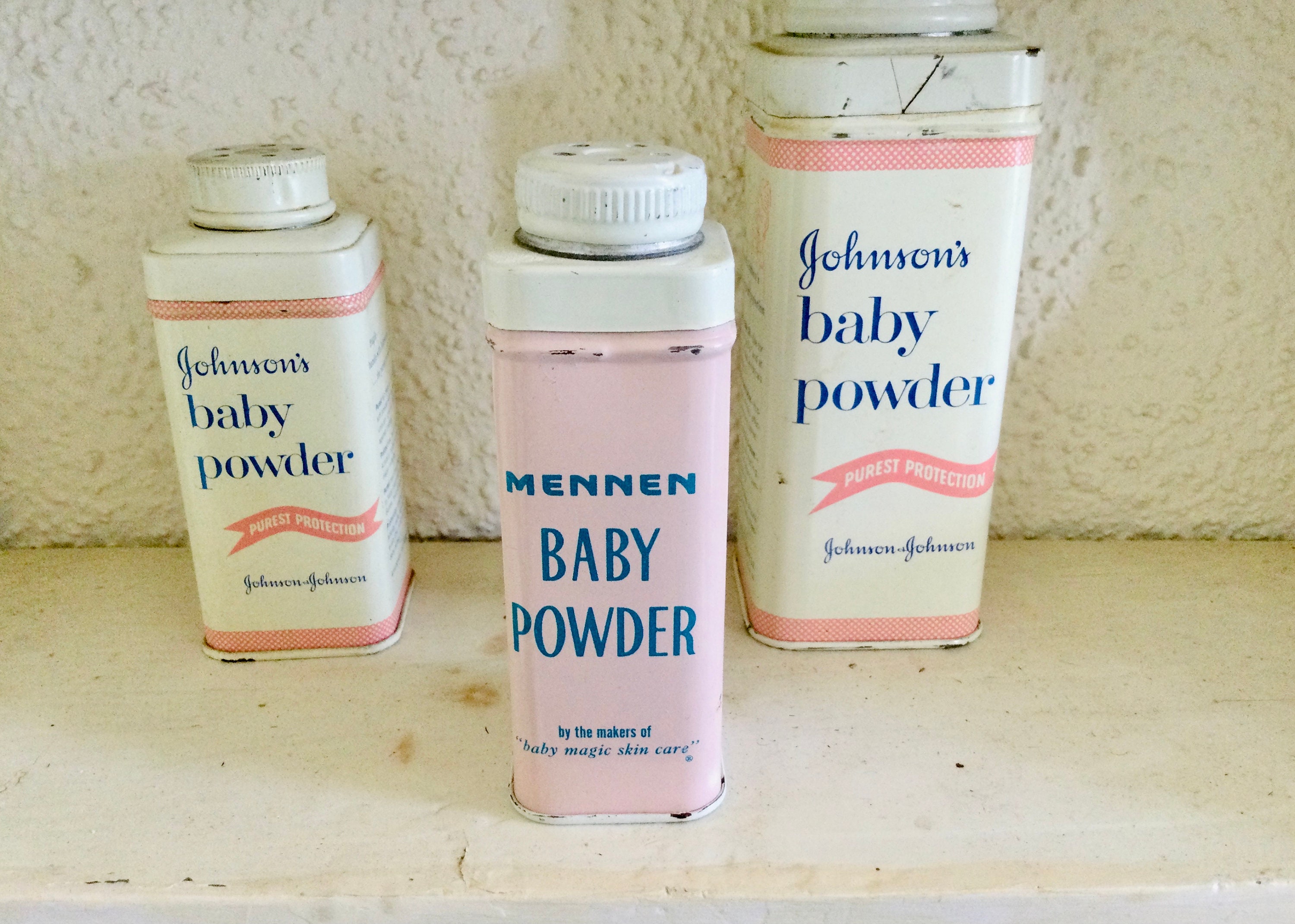 3pcs Mennen Baby Magic Talc for Babies Powder 200g /each Talco