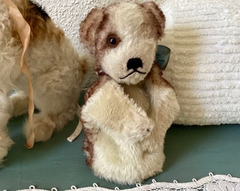 仔犬のMOLLY　シュタイフドッグ　１５ｃｍ　ヴィンテージ Vintage Mohair Steiff Molly Terrier Dog Stuffed Animal