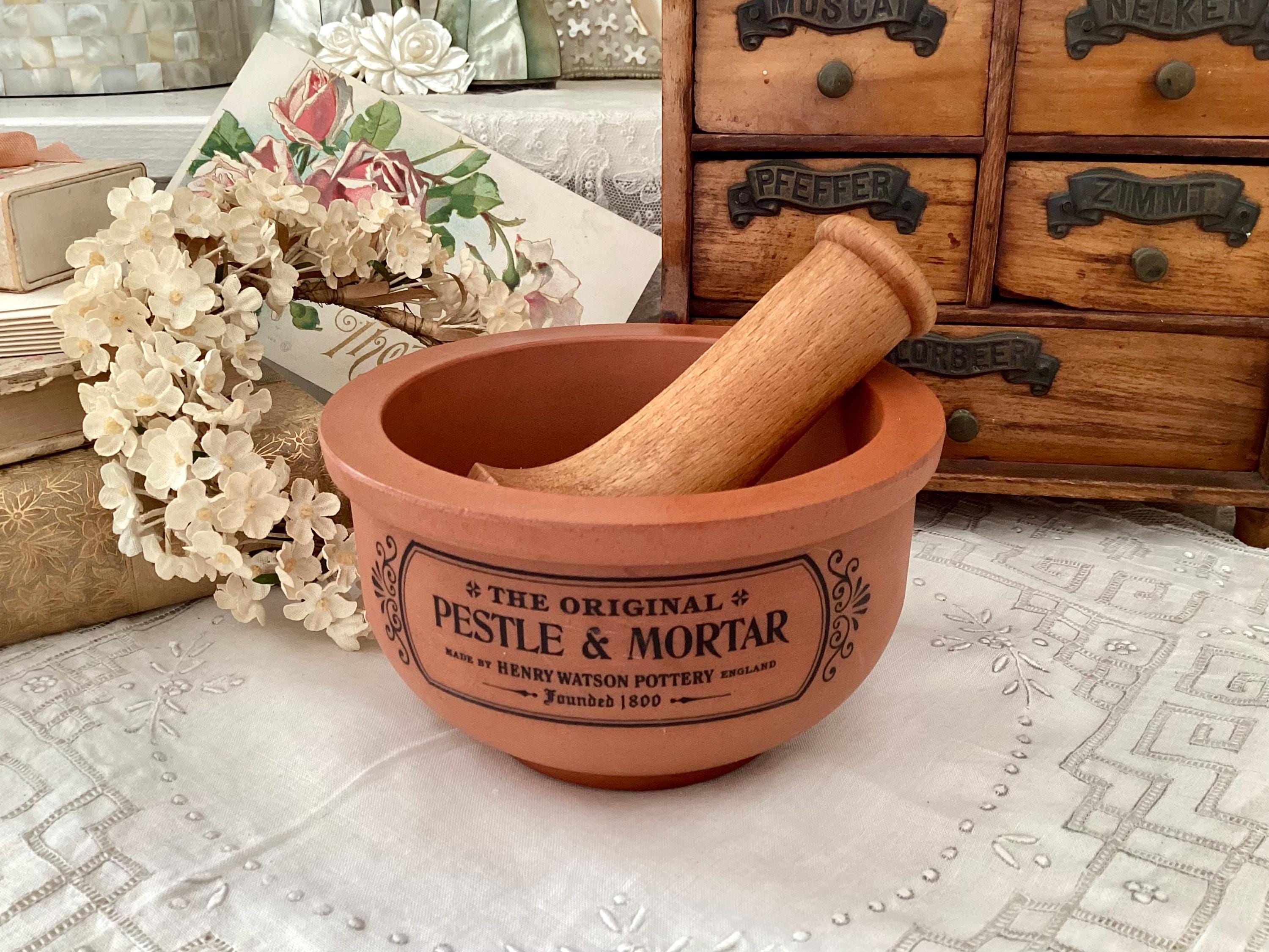 Henry Watson the Original Suffolk Pottery Pestle & Mortar