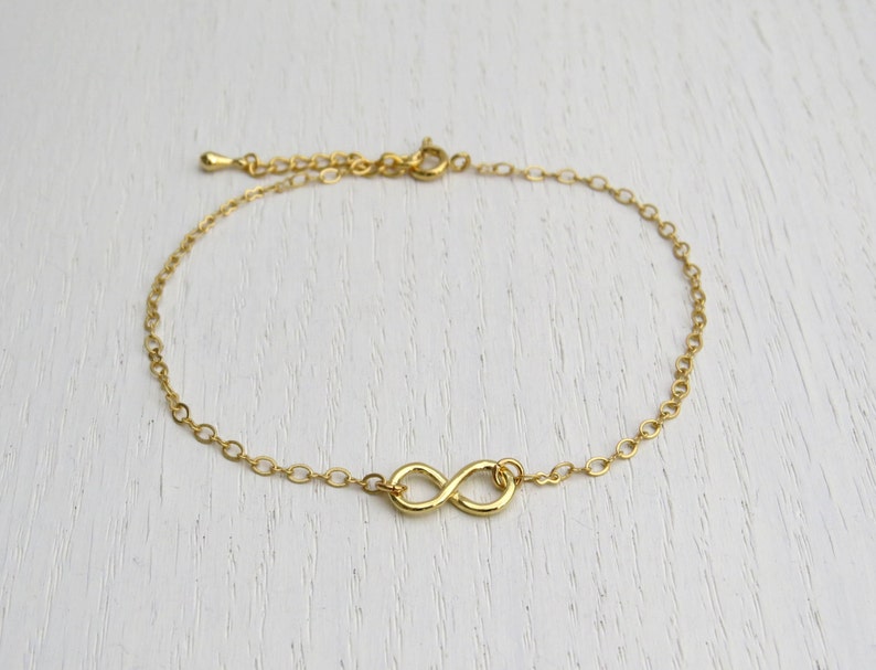Infinity anklet Infinity ankle bracelet Etsy