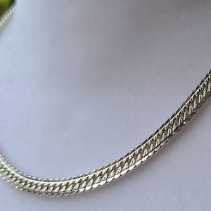 Gorgeous Thick Heavy MONET Silver Choker Classic