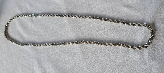 Vintage NAPIER Heavy Chunky Rope Chain - image 4