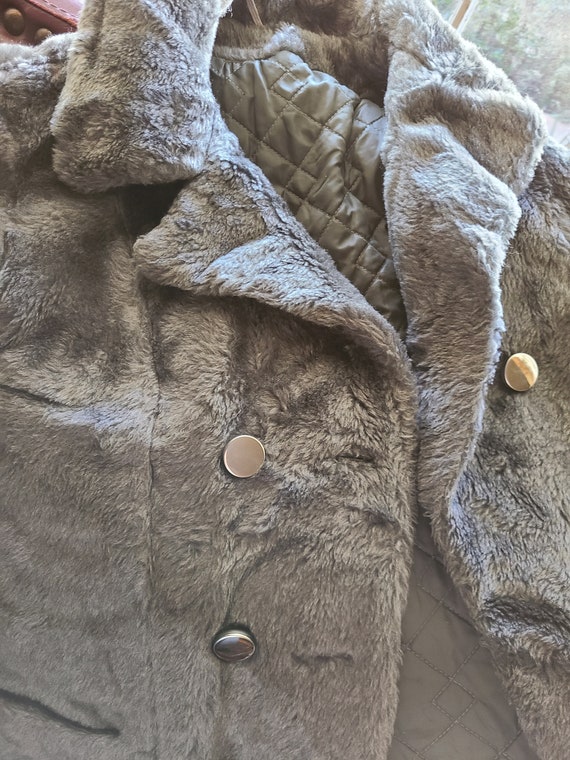 Vintage Green Ladies Peacoat