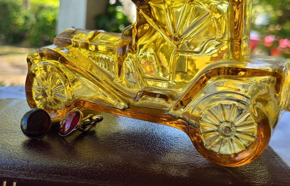 SWANK Cabachon Ruby Cuff links Classy - image 2