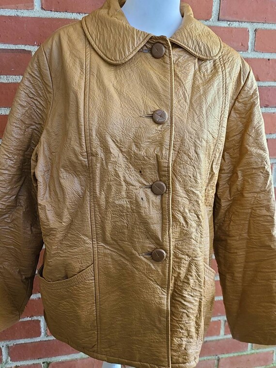 Vintage Fingerhut Faux Leather Jacket - Etsy
