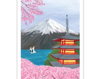 Mount Fuji, Japan Art Print